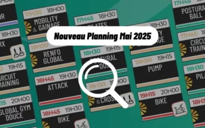NOUVEAU PLANNING, NOUVELLES ÉNERGIES !